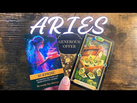 ARIES: Major Abundance & A Generous Offer Is Coming Your Way! 💫 TAROT JULY 2026