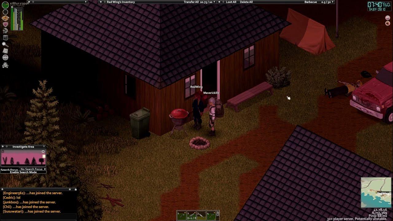 Project Zomboid! Dont eat the mushrooms! 84yo man RP! YouTube