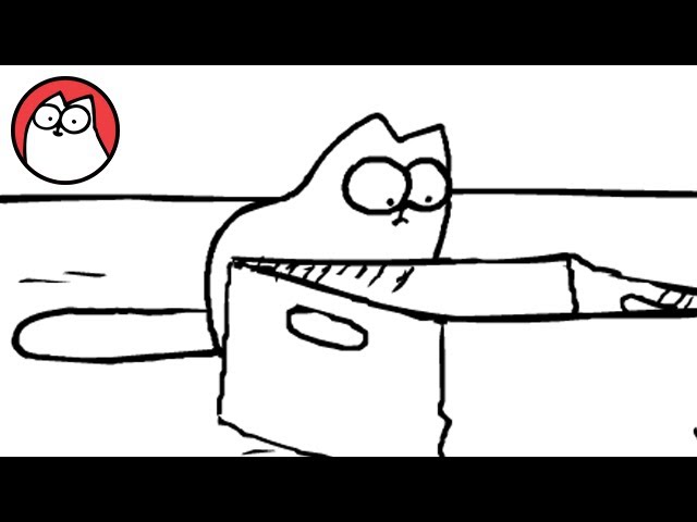 Präpositionen mit Simon's Cat