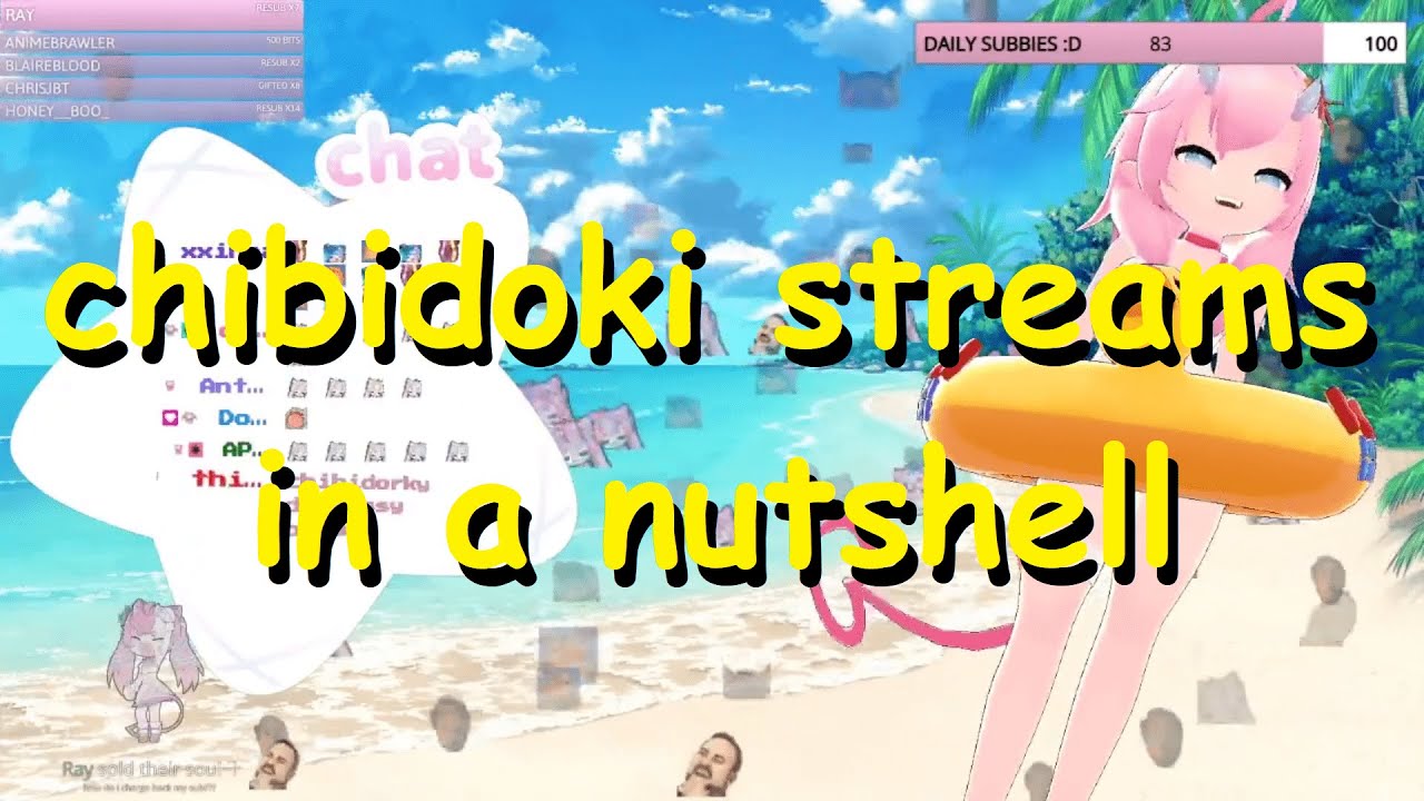 chibidoki streams summed up in 1 minute 38 seconds