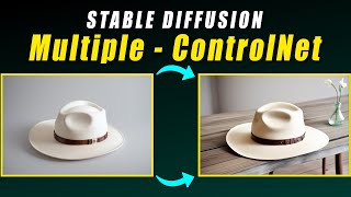 stable diffusion multiple controlnet extension trick explained | controlnet trick | scribble model