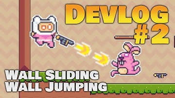 Wall Jumping/Sliding & Item Pickup/Drop - Weekly Unity Game Development - Devlog #2