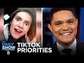 TikTok Recklessness, Team Trump’s Food Stamp Cuts & The Rise of Cosmic Crisp Apples | The Daily Show