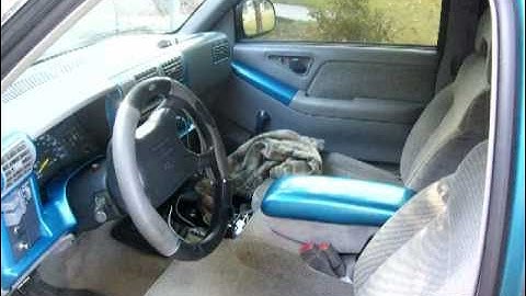 fiberglass center console on 95 s10 (part 2 and final) with slideshow