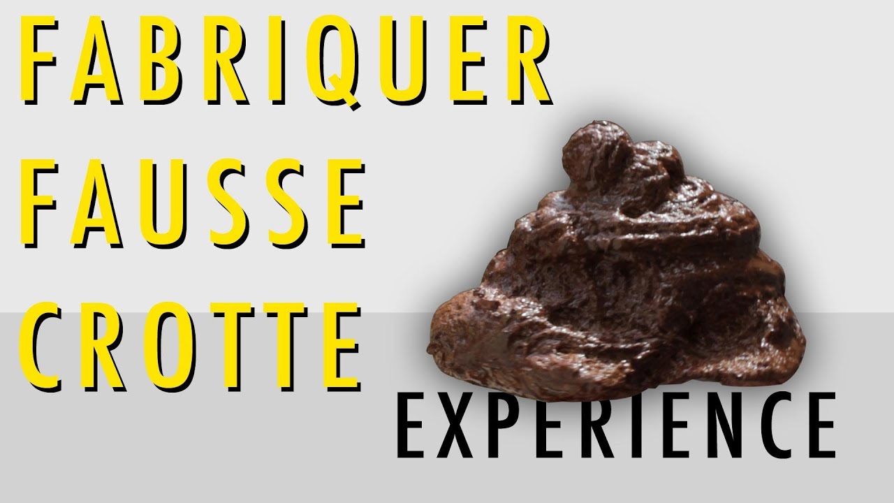 Dr Nozman Experience Fabriquer Une Fausse Crotte Youtube