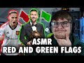 ASMR | What Are Your Red &amp; Green Footballing Flags?!