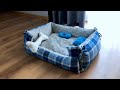 Jak zrobić legowisko dla psa lub kota I DIY I tutorial I How to make a pet bed I Szycie legowiska