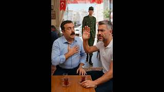 Dayılar ve Delikanlılar 4 Askerlik Anısı  Heyecanlı Anlatırken Asker Gören Dayı 👴 #aivideo