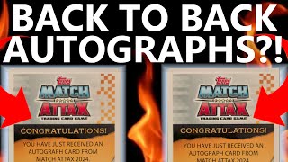 I PULLED *ANOTHER* GENUINE AUTO - CONSECUTIVE AUTOGRAPHS !! - Match Attax 23/24 MEGA TIN Opening #3