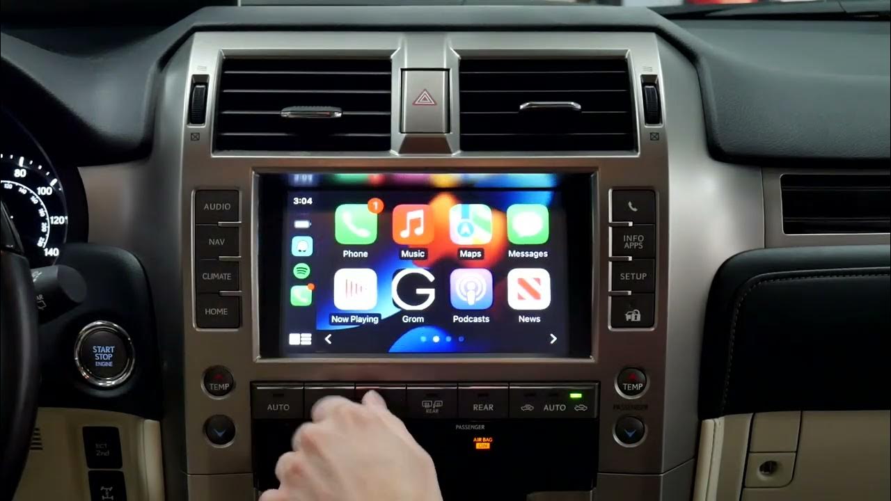 Lexus GX 460 2014 2015 2016 2017 2019 2020 2021 Apple CarPlay Android