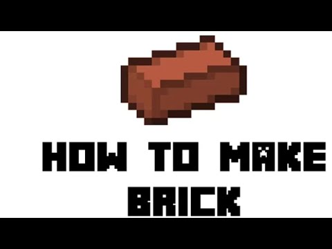 how to make bricks in Minecraft - YouTube