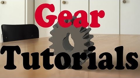 Create a Standard CATIA 3D Spur Gear Model in 5 minutes