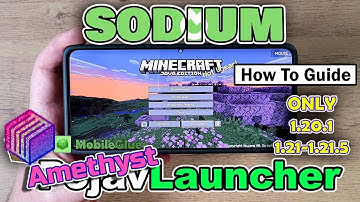 How To Use Sodium With Java Minecraft For PojavLauncher Mobile Glues 2025