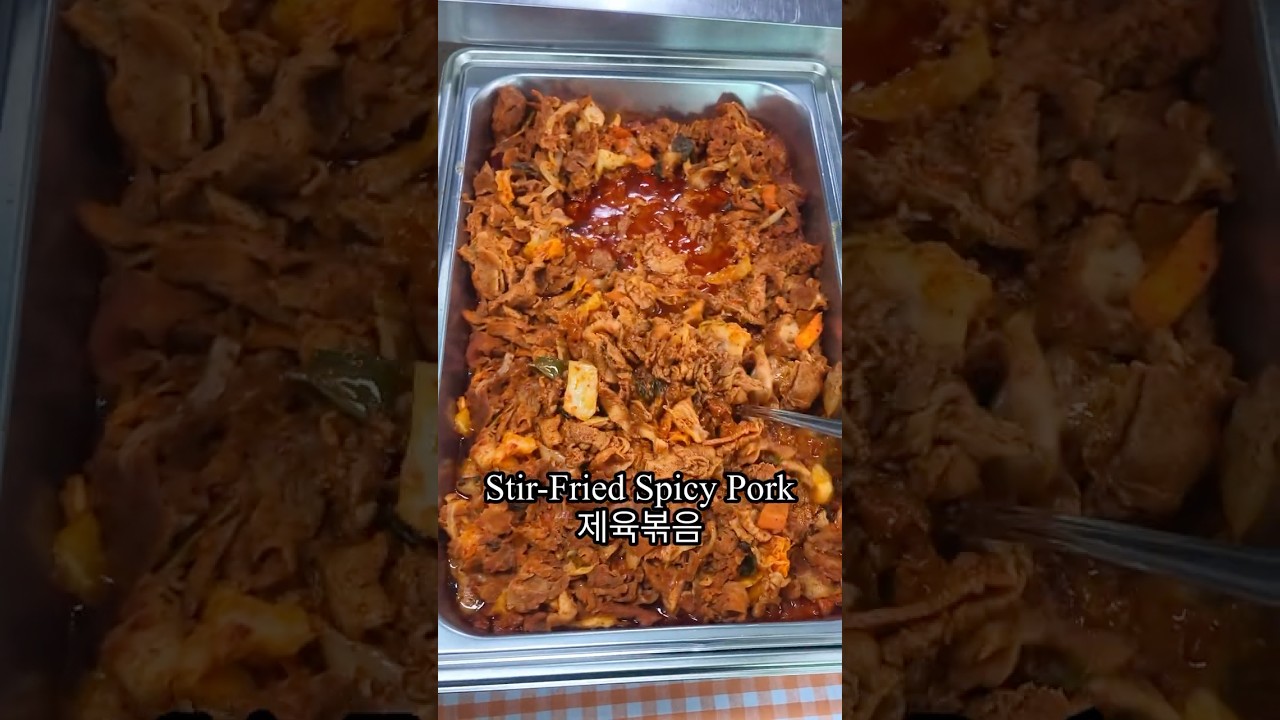 $6 Lunch of ordinary office workers in Korea🇰🇷#mukbang #foodie #yummy #koreanfood #kimchi #korean