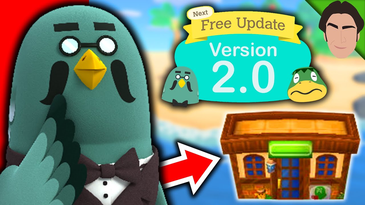 Is Brewster Coming In Animal Crossing New Horizons 2 0 Update Youtube