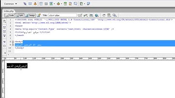 1 -  2  دورة تصميم مواقع الويب - دريم ويفر8 + php