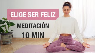 Meditación Guiada para Eliminar Pensamientos Negativos - Mente Positiva y Abundancia (10 min)