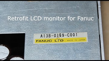 A13B-0169-C001-LCD, A direct replacement for Fanuc A13B-0169-C001