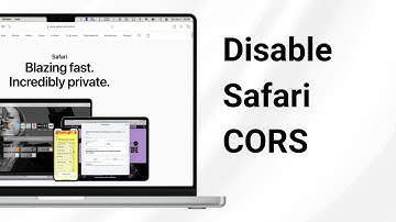 How to disable Safari CORS restrictions