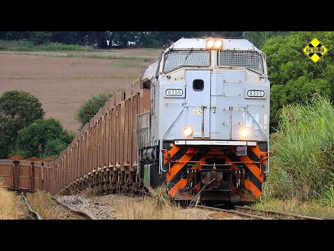 Trens No Corredor Centro Leste Da VLi Em Minas Gerais