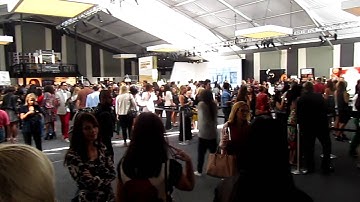 View From Inside the Tents at Lincoln Center