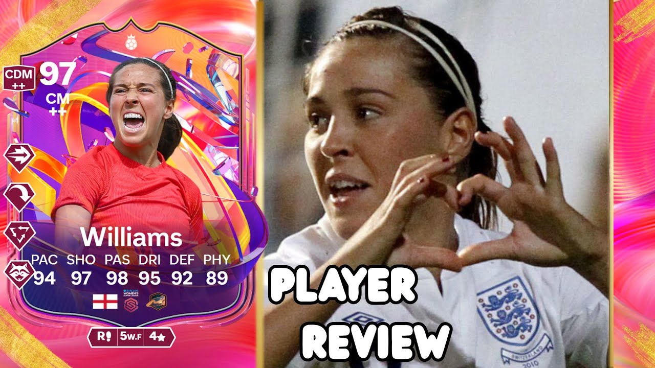 ES UNA GANGA!! FARA WILLIAMS HEROE DE GRANDES DEL DEPORTE 97 REVIEW | EA FC 25 FARA WILLIAMS 97