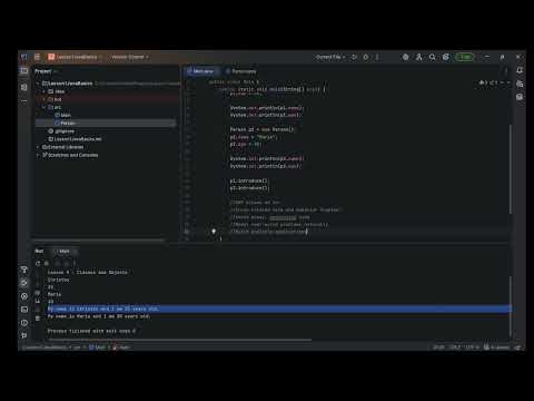 Java Lesson 9 – Object-Oriented Programming (Classes & Objects Explained)