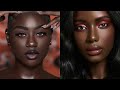 LINDOS TUTORIAIS DE MAQUIAGEM PARA PELE NEGRA - MAKE DE GRINGA 2021❤DARK SKIN MAKEUP 💄💋