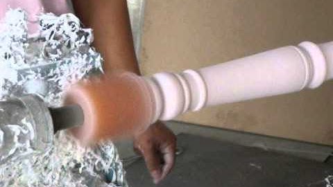 Automatic wood lathe manual turn lathe copy woodworking lathe for stair balusters