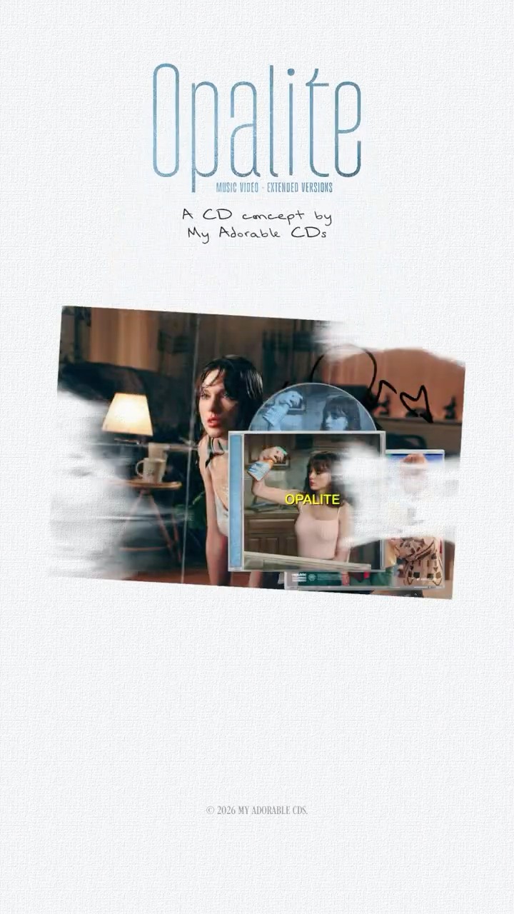 FANMADE CD] Taylor Swift - Opalite (MV - Extended Versions) CD