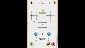 brain test all star level 418 gameplay walkthrough solution