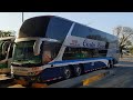 El único bus dos pisos 8X2 de Colombia - Costaline 6507