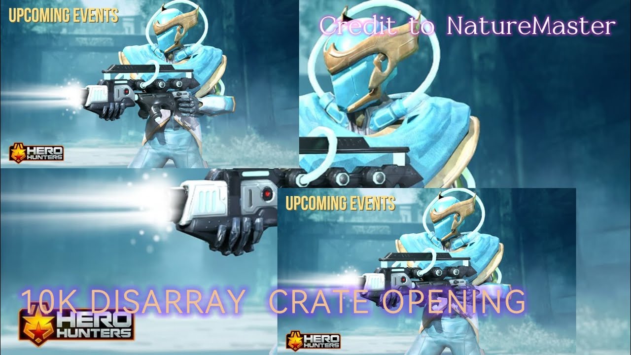 Hero Hunters 10k Disarray Crate Opening 