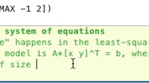Exploring least squares solutions with Matlab, part II