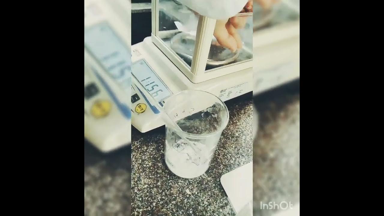 Experiment No1Preparation Antacid Suspension in Lab. YouTube