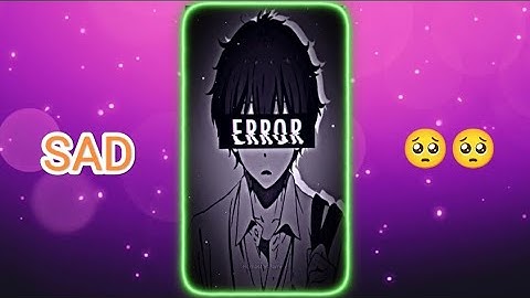 Rang The Noor Tha 😟🥺 || NEW SAD XML ❣️ | NEW TREND XML👀🎶 || #xml #xml_file #alightmotion #xml