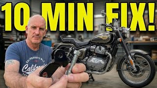 How to Lower Your Bullet 650 / Classic / Meteor: Step-by-Step