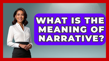 What Is The Meaning Of Narrative? - The Language Library