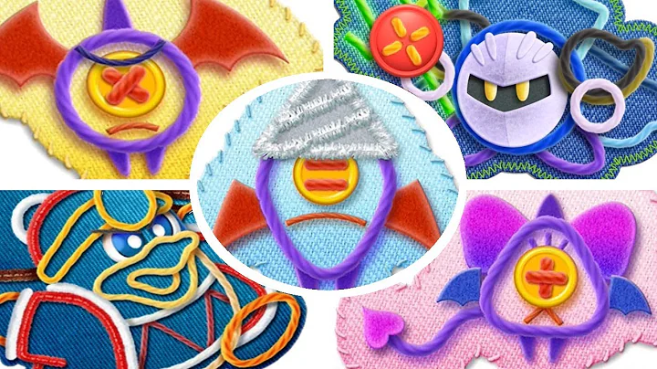 Kirby's Extra Epic Yarn - All Bosses (Devilish Mode)