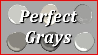 Popular Gray Colors To Paint A Room