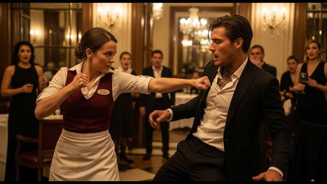 Arrogant Mafia Boss Challenged the Waitress Into a Fight — Not Knowing She’s a Brutal Boxer