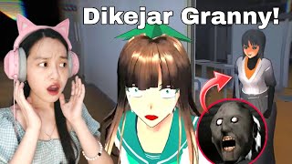 Drama Horror Sakura! Dikejar Granny di Sekolah! [Sakura School Simulator Indonesia]