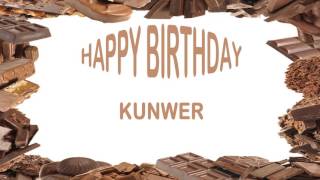 Kunwer Birthday Postcards Postales