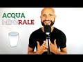 Why Do Italians Drink Bottled Water -  Italian Listening Practice [Video in Italian]