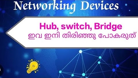 NETWORKING DEVICES-Hub, switch,Bridge in detail #masteringedutech  #ldtypist #computerassistant