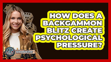 How Does A Backgammon Blitz Create Psychological Pressure? - The Board Game Xpert