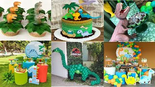 50+ Dinosaurs theme Birthday party decoration ideas at home