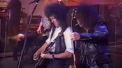 Brian May ft. Slash at Jay Leno 1993