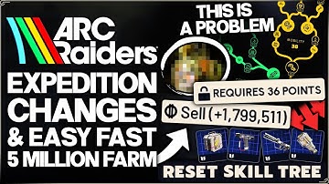 Arc Raiders - Do THIS Now - BIG Expedition Changes, Fast 5 Million Guide, Blueprint Problem & More!