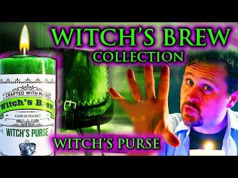 WITCH'S PURSE Candle - Crafted With Magic - Coventry Creations - Halloween - Part 2 of 4